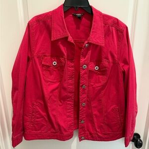 Intro. Classic Red Stretch jacket